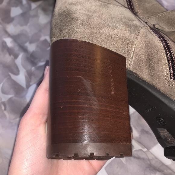 Emanuele Crasto Leather Block Heel Boots Size 39 - Picture 5 of 10